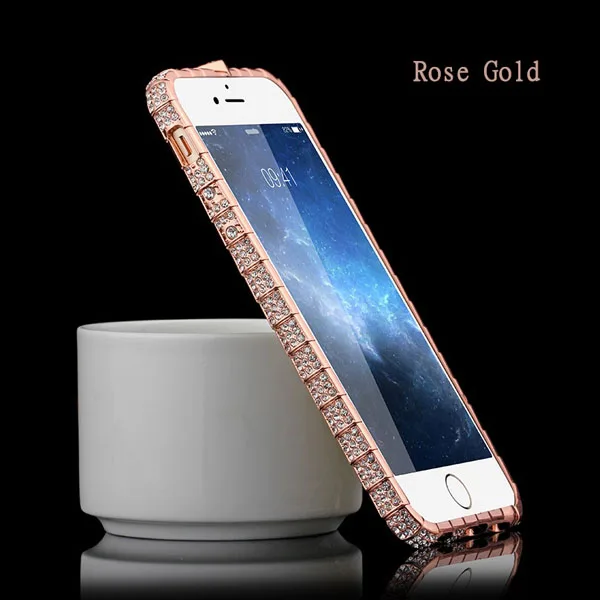 Rose Gold Для iPhone 11 Pro Max чехол Стразы шикарные бриллианты змея бампер для iPhone 11 8 7 6 Plus X XS XR чехол Блеск инкрустация металлической рамкой - Цвет: Rose Gold