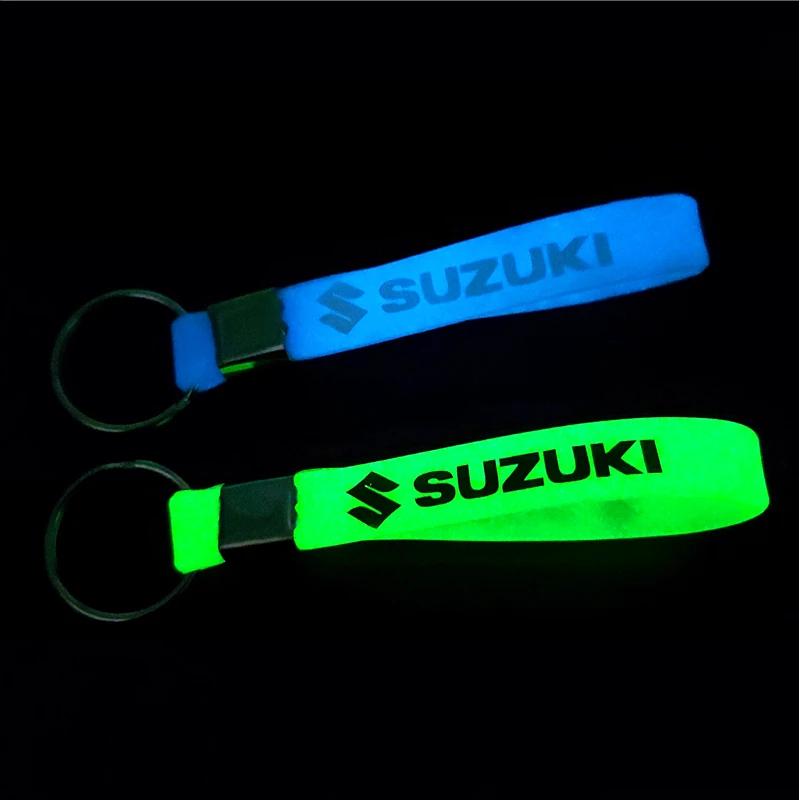 Светящийся держатель для ключей подарочные брелки-цепочки для Suzuki Swift SX4 Vitara Jimny S-CROSS