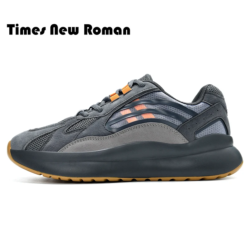 Times New Roman Sneakers Men Spring Autumn Thick Bottom Shoes Breathable Hip Hop Tenis Masculino Adulto Zapatos De Hombre