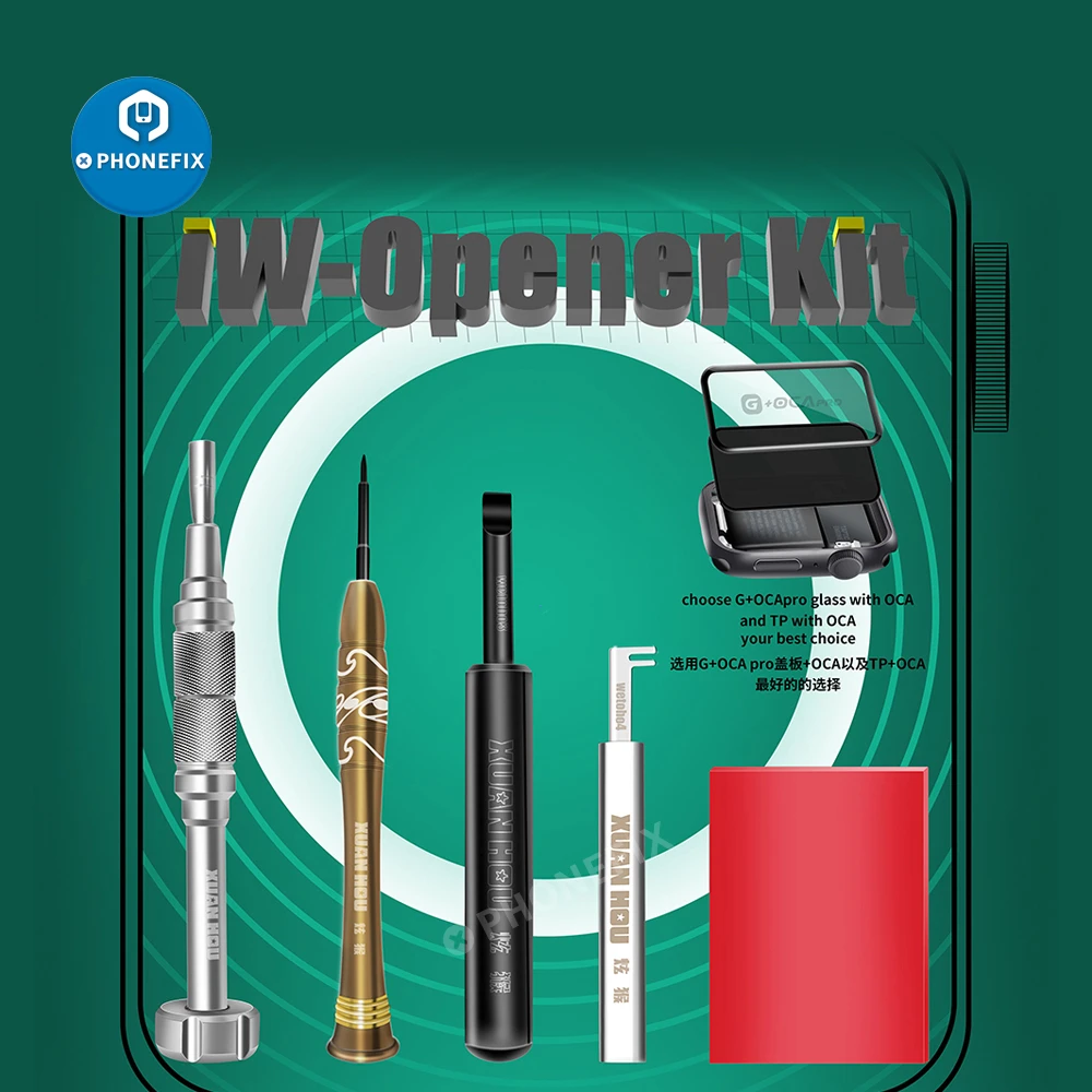 Iw Opener Kit Watch Opening Disassembly Tool Kit For Apple Watch S6 S5 S4 S3 S2 Lcd Screen Battery Flex Cable Replacement Tools Power Tool Sets Aliexpress
