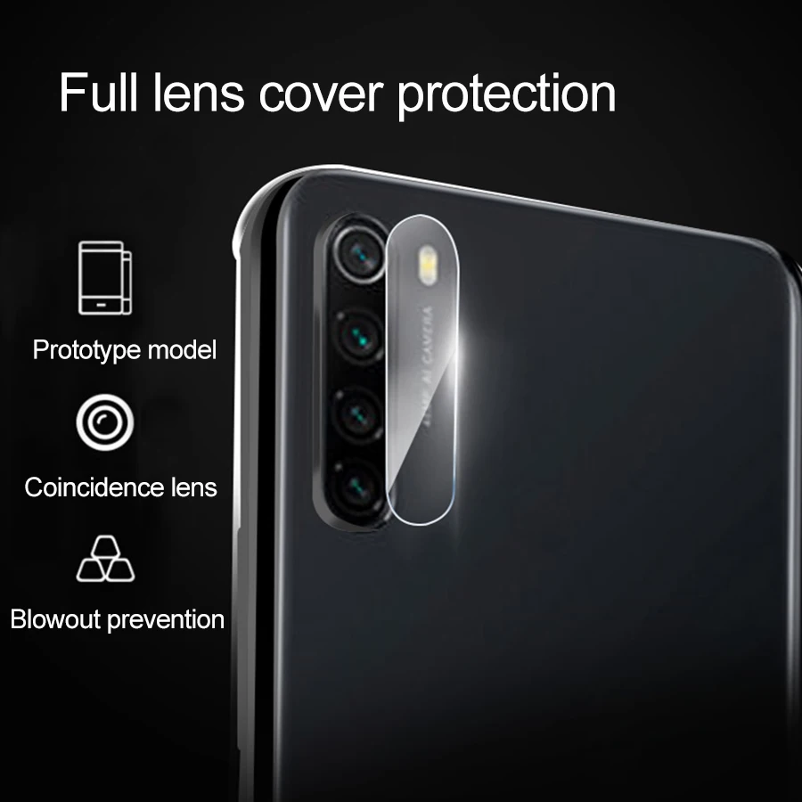 2 шт. для Xiaomi Redmi Note 8 7 Pro 8T 7S задняя камера объектив Защита экрана на Redmi K20 Pro 7A Termpered стекло защитная пленка