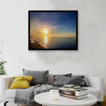 

NEW-Painting By Numbers Landscape Nature Home Decor DIY Framed Drawing By Numbers Digital Painting Wall Art Canvas