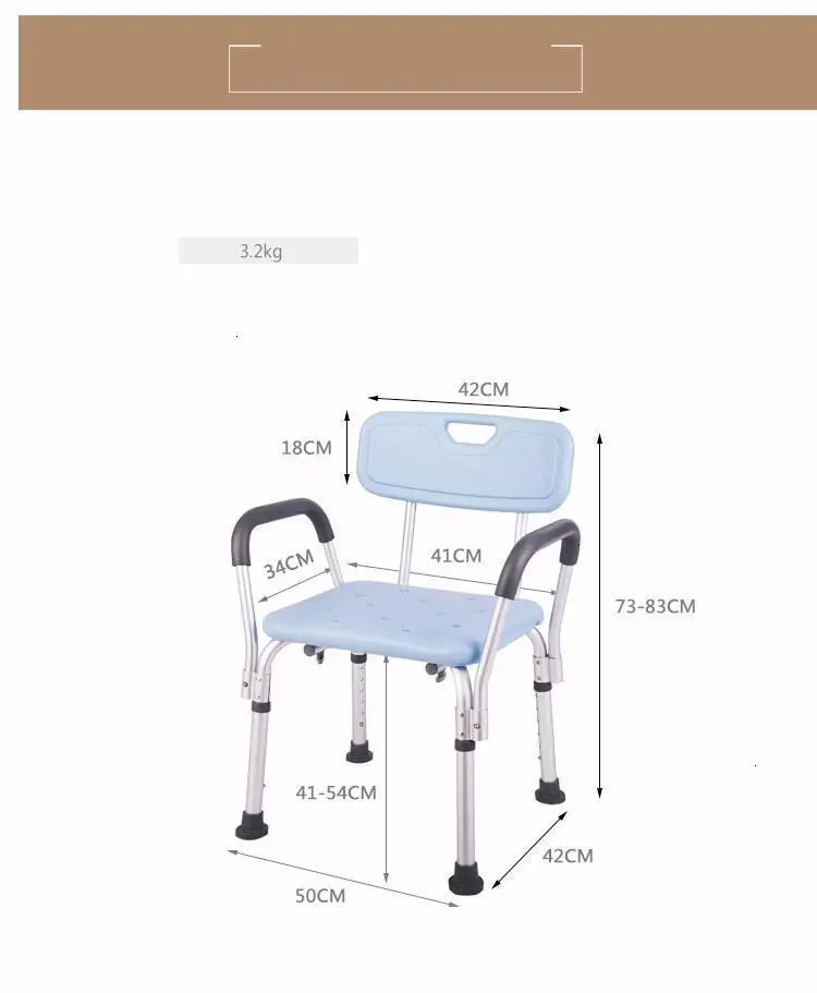 Minusvalido мебель для спальни Silla De Douchekruk Meuble демисезонный табурет Ducha душевой стул для ванной комнаты Escalon Plegable стул для ванной комнаты