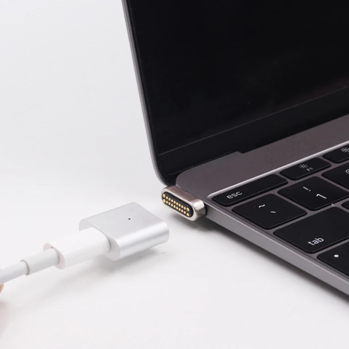Усиленный Магнитный usb-адаптер с 20 контактами 4K 100W Quick Charge для Macbook Pro Pixelbook GY88