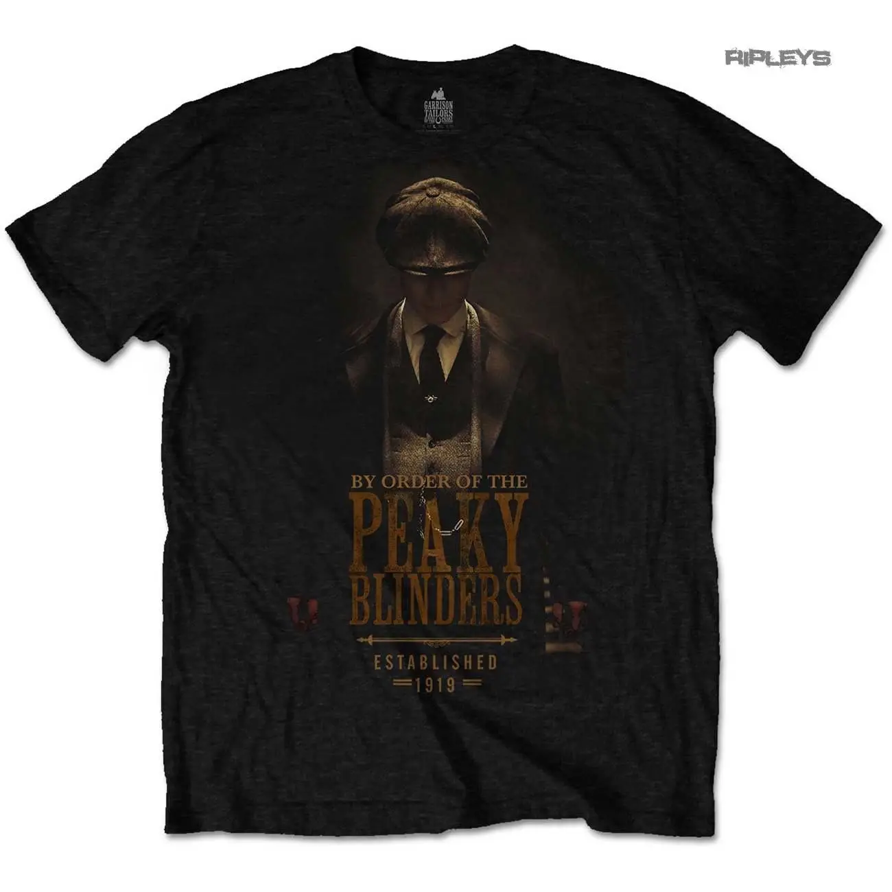 

Official T Shirt PEAKY BLINDERS Shelby Brothers 'Established 1919' Black All Siz