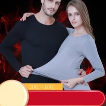 Men New Fattest and Enlarged Thermal Undershirts Women Plus Size Long Johns Suits Leggings Women Cotton Warm Underwear