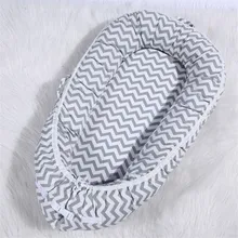 Переносная детская кровать, мягкая детская кровать для новорожденных, детская кровать 85*45 см, парные детские кроватки для мальчиков и девочек