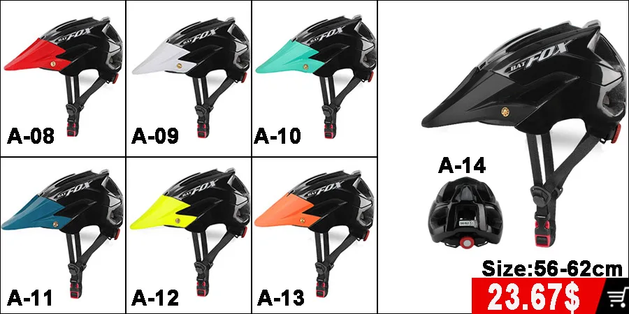 BATFOX велосипедный шлем ультралегкий велосипедный шлем цельный велосипедный шлем дорожный горный MTB шлем 56-62 см Casco Ciclismo