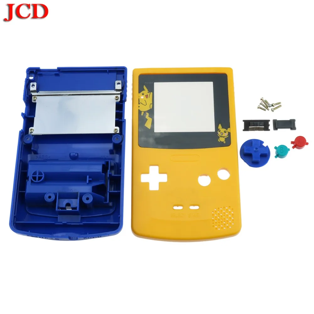 JCD полный корпус оболочка Крышка для nintendo на запчасти для Gameboy DIY игра футляр для GBC Ремонт Часть корпус оболочка Пакет