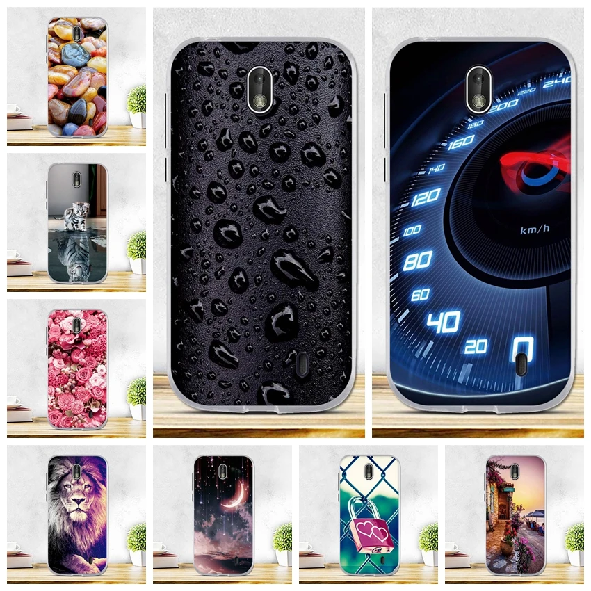 Для Nokia 1 Чехол Мягкий ТПУ задняя сумка оболочка для Nokia 1 TA-1047 TA-1060 TA-1056 TA-1079 TA-1066 чехол Nokia1 чехол для телефона s