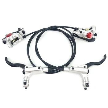 

ZOOM MB- 875 Bicycle Brake Mtb Brake Hydraulic Disc Brake Mountain Bicycle Brake-Silver Color
