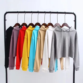 

Winter Women Hoodies Sweatshirt 2019 Black color Casual Long Sleeve Loose Pullovers