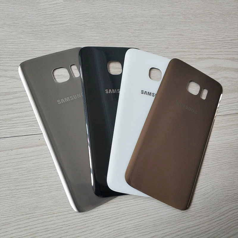Чехол для SAMSUNG S7 edge задняя крышка батарейного отсека стеклянный корпус Galaxy S7edge G9350