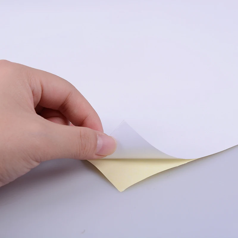 10sheets A4 matt printable white self adhesive sticker paper Iink office vinyl sticker paper