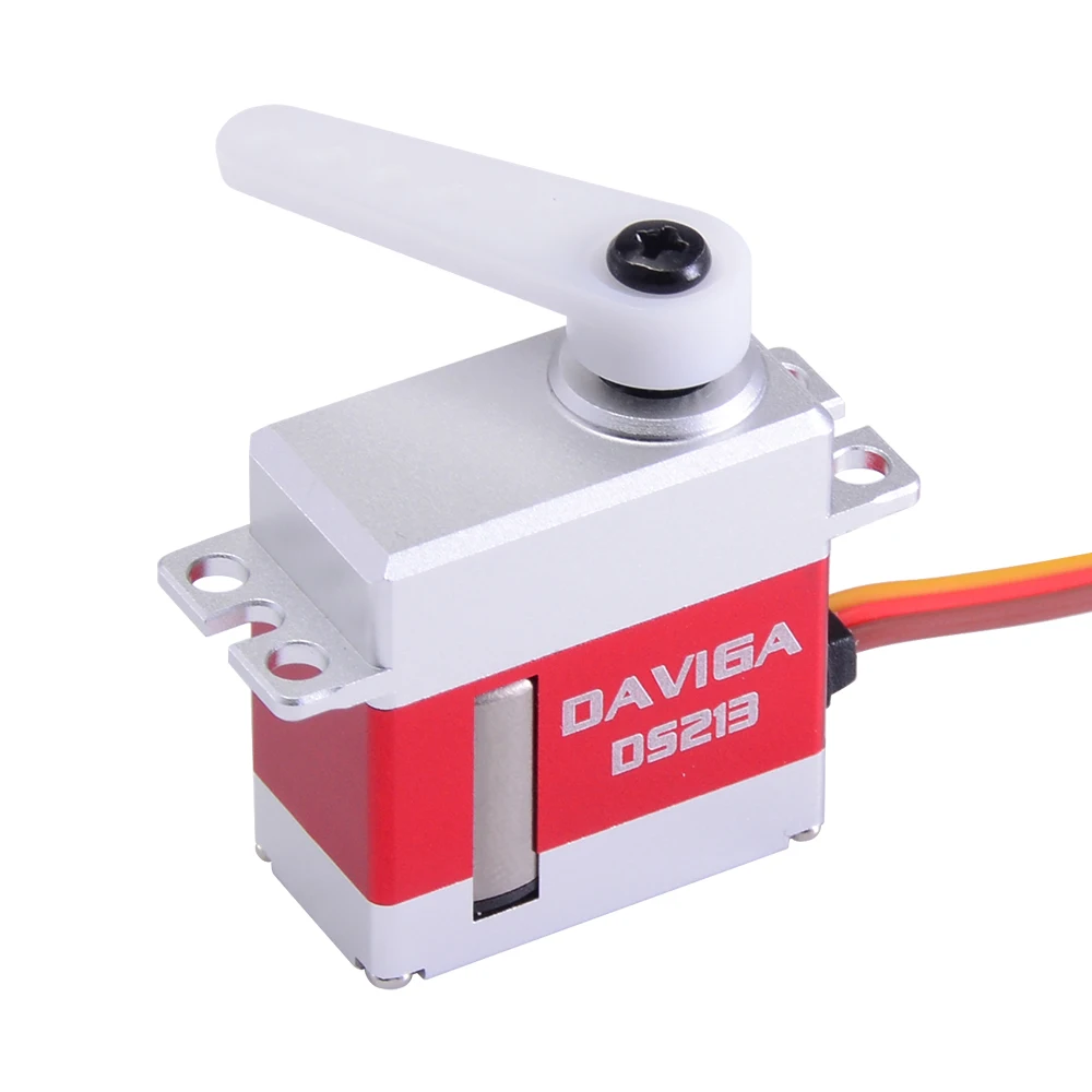 KST Daviga DS213 6В 3кг 0.07sec серводвигатель с металлическим зубчатым приводом для