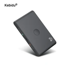 Kebidu 3,5 мм 2 в 1 беспроводной Bluetooth приемник передатчик адаптер Музыка для ТВ наушники Колонки беспроводной аудио передатчик