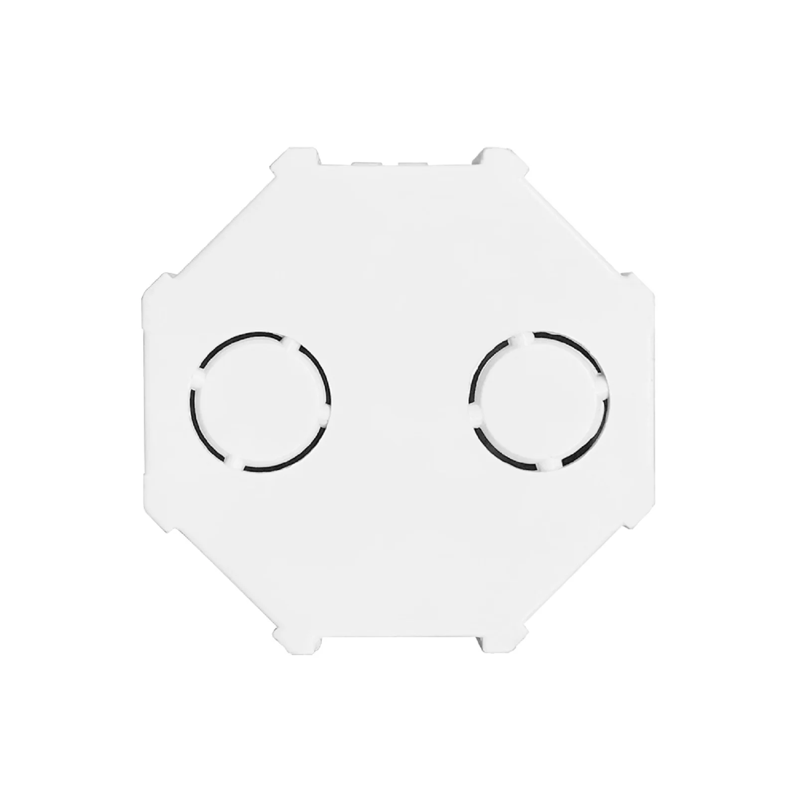 EU Standard Mounting Box Internal Cassette Wall Switch Socket Wiring Back Box Plastic 3Pack BSEED