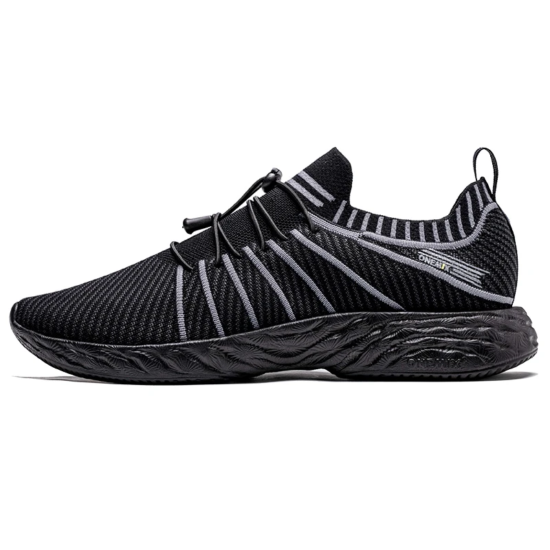 ONEMIX/мужские кроссовки с воздушной подушкой; zapatillas hombre; мужские спортивные кроссовки; уличная Женская прогулочная обувь; мужские Size35-47 - Цвет: 1565 black