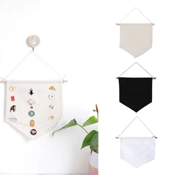 

3Pcs Children's Room Hanging Cloth Brooch Display Pendant Durable Unique Banner Homes Offices Decoration