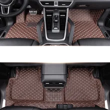 Lsrtw2017 роскошные кожаные автомобильные коврики для porsche cayenne ковер интерьерные Аксессуары покрытие салона авто