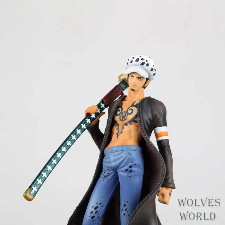 Wolf Anime One Piece Death Surgery Doctor Trafalgar Garro Pop Tattoo Luo Garage Kit