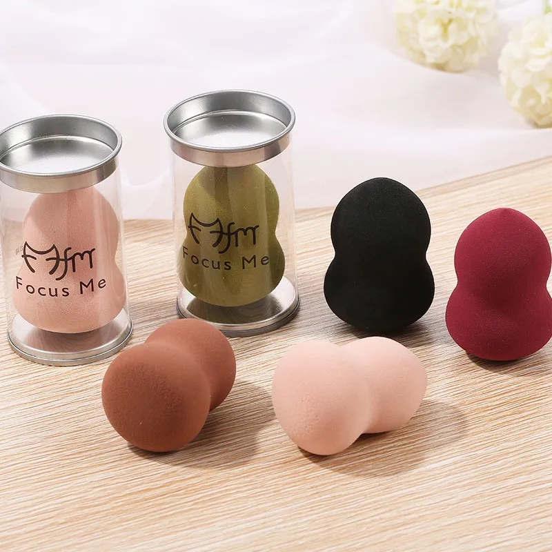 

1Pc Gourd Shape Cosmetic Puff Makeup Sponge Blending Face Foundation Cream Blending Cosmetic Powder Puff Make Up Cleanup Beauty