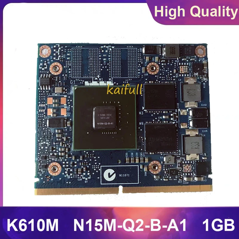 Оригинальная Фотографическая карта K610M 1 ГБ для HP ZBook 15 17 графическая полностью