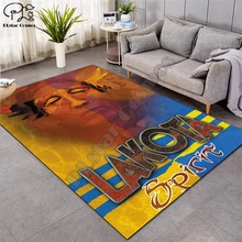 Черный индейский Lakota Skull buffalo soldier ковры мягкие фланелевые 3D коврики с принтом коврики противоскользящие большой ковер-9