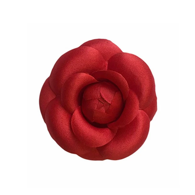 Pu Leather Women Accessories  Brooch Women Flower Camellia - New Korean  Handmade - Aliexpress