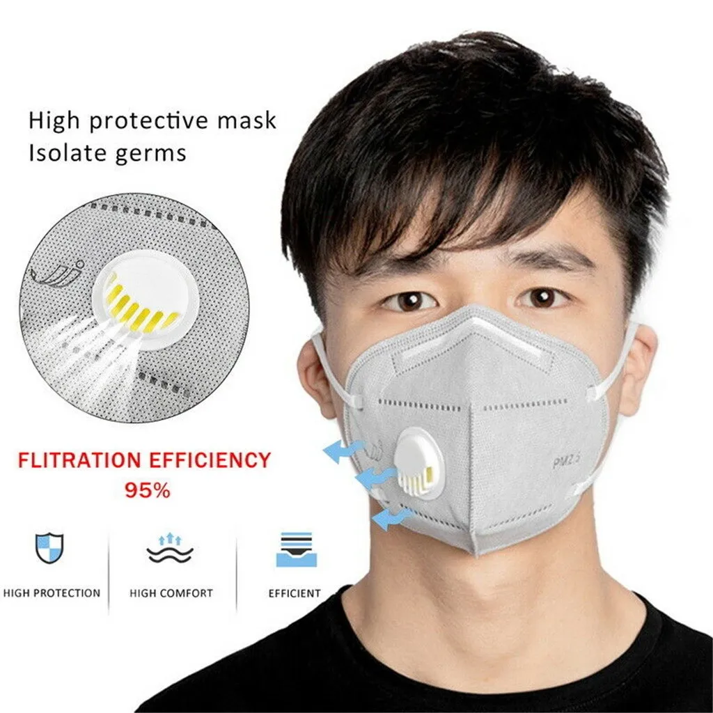 

10Pcs FFP3 mask Dustproof Mask,Dust Mask PM2.5 Windproof Foggy Haze Pollution Respirator mascarillas de proteccion
