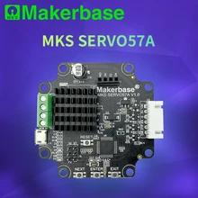 Circuito fechado servo motor de impressora 3D NEMA23 MKS SERVO57A desenvolvido pela Makerbase que evita perder passos