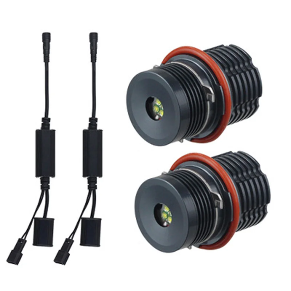 

2pcs 12V Car LED Angel Eye Marker Light Bulbs Error Free For BMW E39 E87 E60 E61 E63 E64 E53 E65 E66 LED Angel Eye Marker Bulb