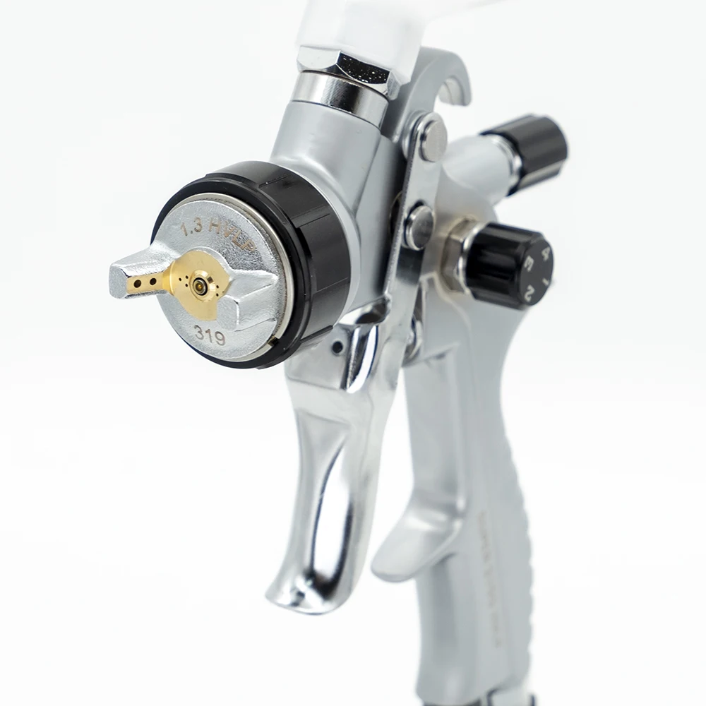 Source LVLP Spray Gun gravity feed with 600ml cup 319G 1.3mm for