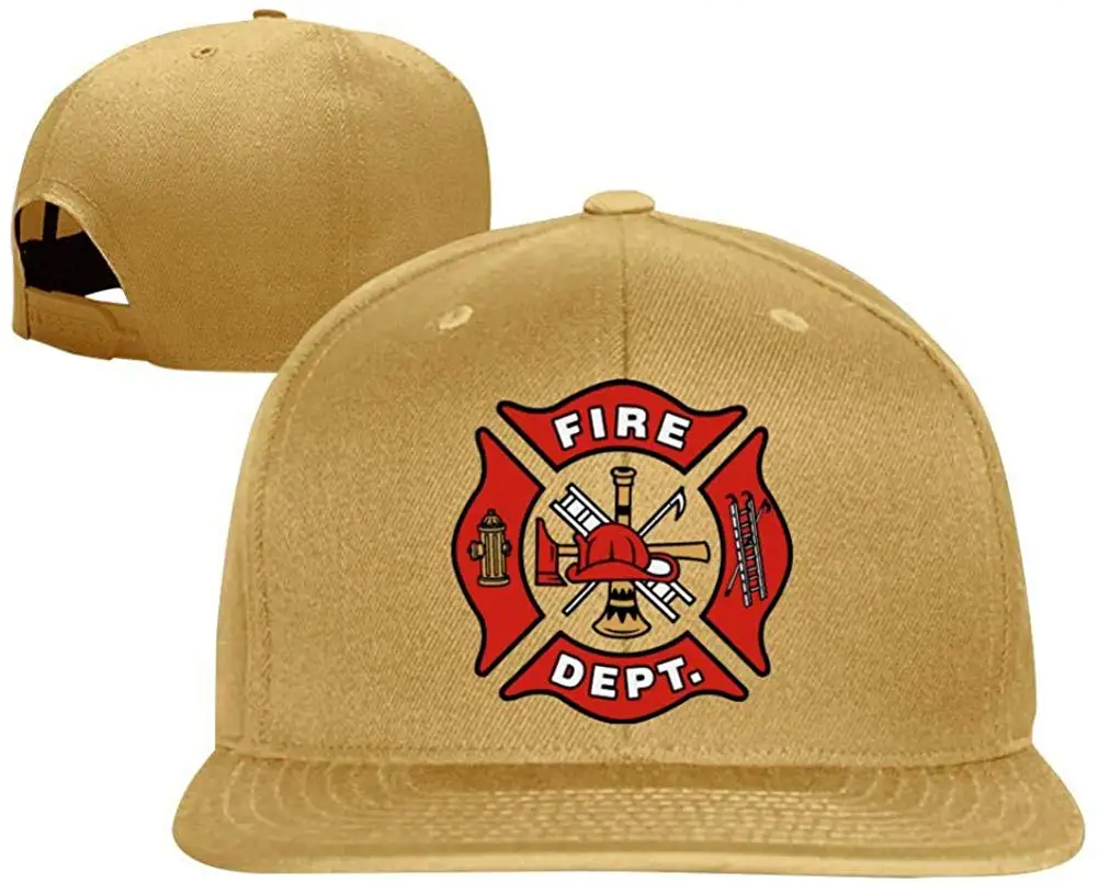 Пожарный унисекс бейсбольная Кепка Мода Регулируемый взрослых Snapback шапки