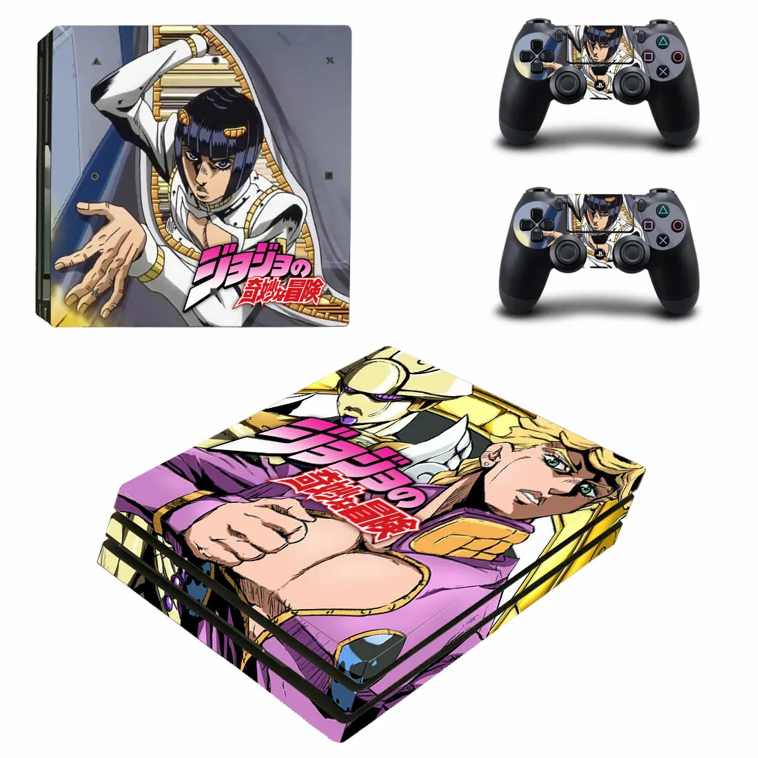 Необычная наклейка JoJo's Adventure PS4 Pro s PS 4 Play station 4 Pro для консоли playstation 4 Pro и контроллера