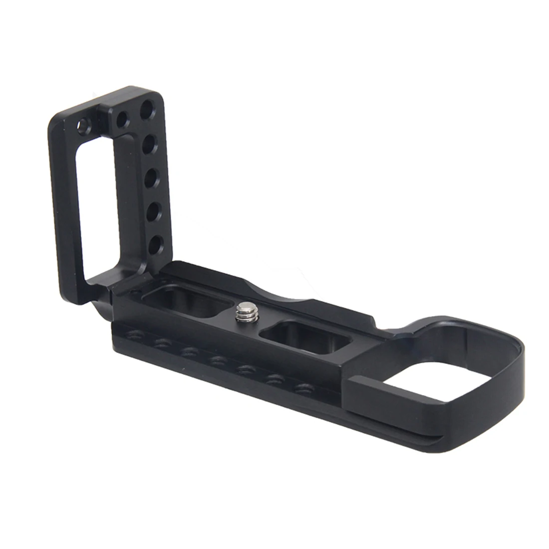

CNC Aluminum Vertical Shoot Quick Release L Plate Bracket Holder Hand Grip for Sony A6400 Dslr Camera Support With Cold Shoe