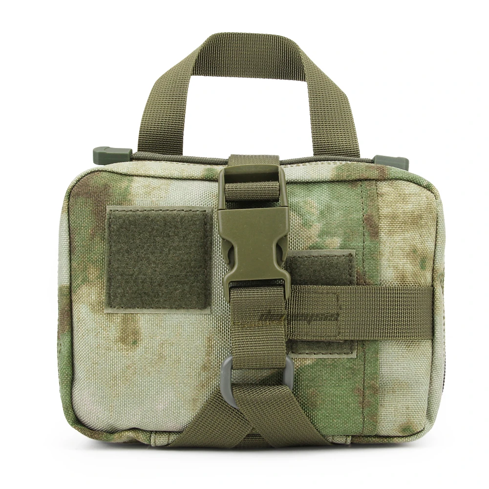 atacsc fg Тактическая Сумка для первой помощи Molle нейлоновая Военная медицинская сумка EMT аварийная утилита выживания страйкбол Охота EDC сумки - Цвет: atacsc fg