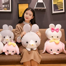 30cm / 40cm / High Quality Soft Round Rabbit Plush Toy Pillow  Stay Away From The Fire