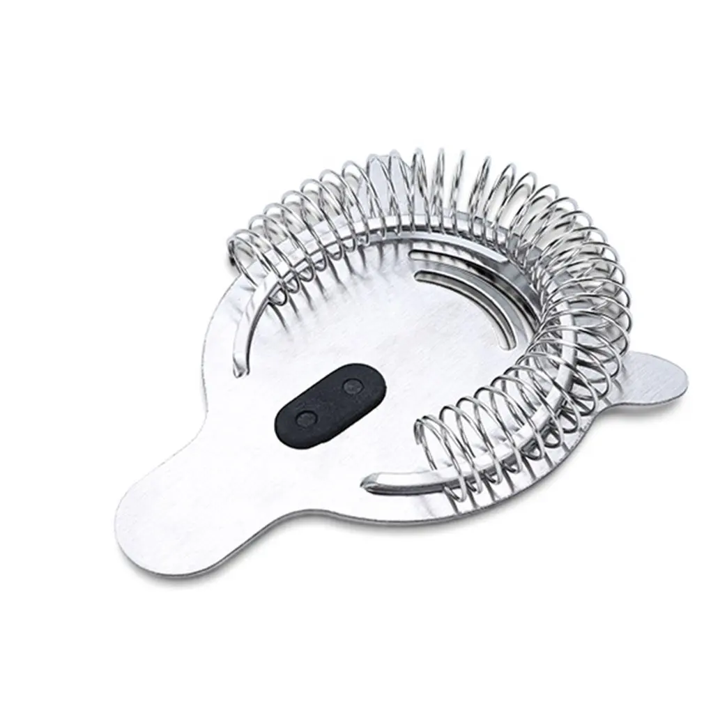 Hawthorn Cocktail Strainer Stainless Steel Strainer for Professional Bartenders and Mixologists with Wire Spring