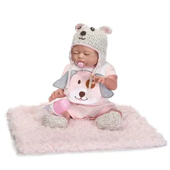 

20" Pink Pup Fashionable Play House Toy Lovely Simulation Baby Doll with Clothes