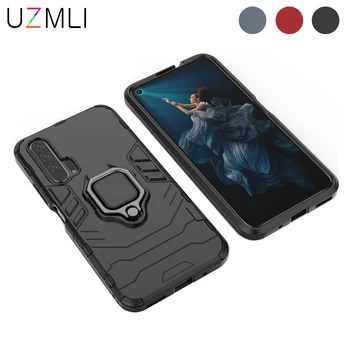 

For Huawei Honor V30 Pro Play 3 9X 20i 10i 20 pro 8X Max 10 lite 20S V20 P Smart Armor Hybrid Shockproof Hard Stand Cover Case