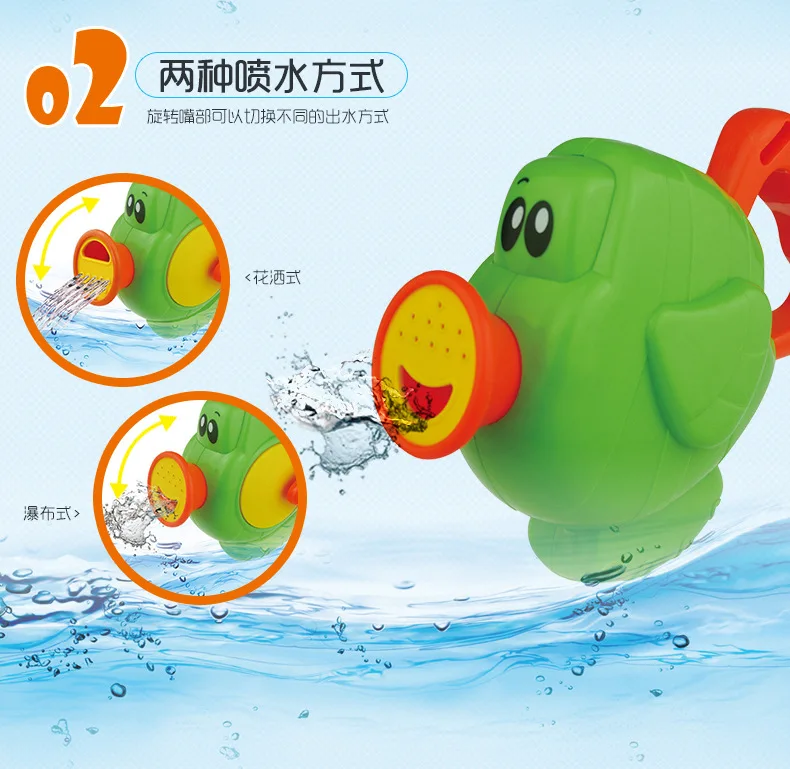 Летающая рыба Пегас воды Spouting CIKOO детские игрушки для игры в воде детские ванны странные новые CIKOO новые продукты с двумя высокими