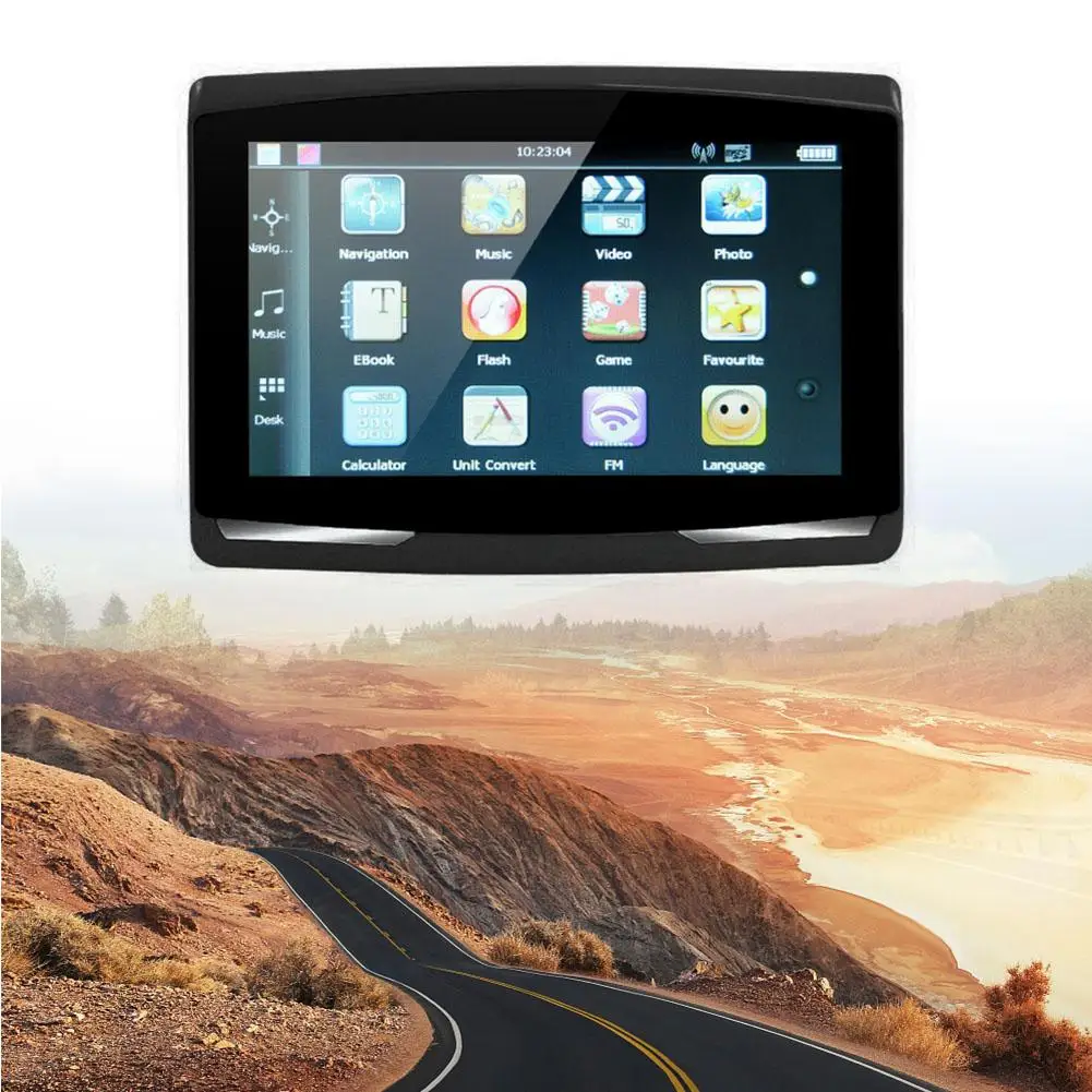 Автомобильный gps-навигатор Sat Nav 8G CPU800M Wince6.0+ fm-передатчик+ многоязычный автомобильный компас Автомобильные gps Аксессуары