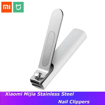 

Original Xiaomi Mijia Stainless Steel Nail Clippers With Anti-splash cover Trimmer Pedicure Care Nail Clippers Professional File