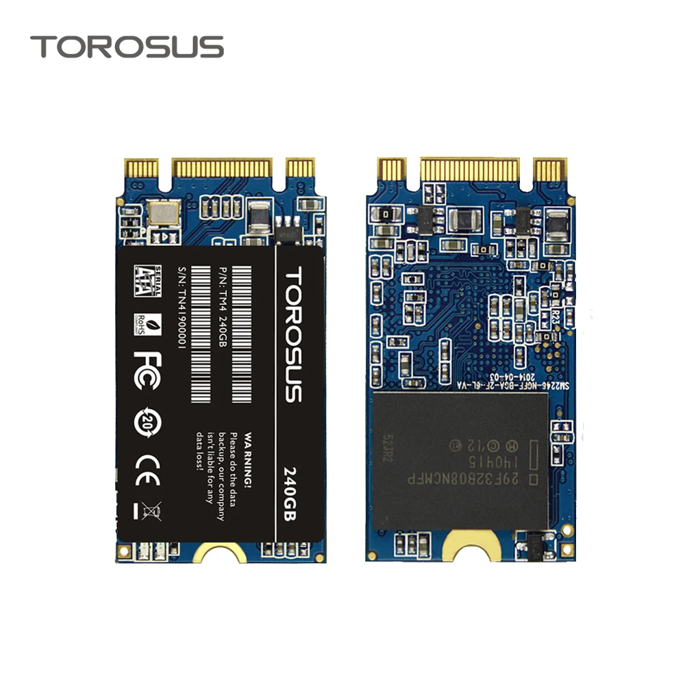 Torosus m2 ssd 480gb SSD 240gb 2242 hdd M.2 NGFF SATA 120gb SSD диск твердотельный накопитель hd для портативных ПК