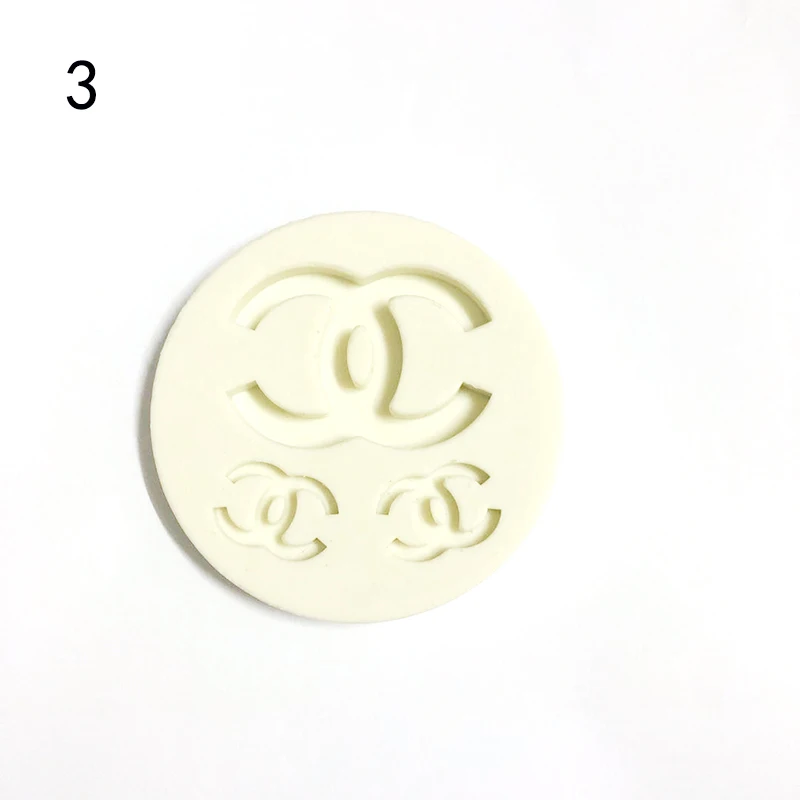 3Letter X Shaped Cake Silicone Molds DIY Chocolate Candy Mould Tools Fondant 3D Brand Logo Mousse Moulds Cake Decoration Tools11