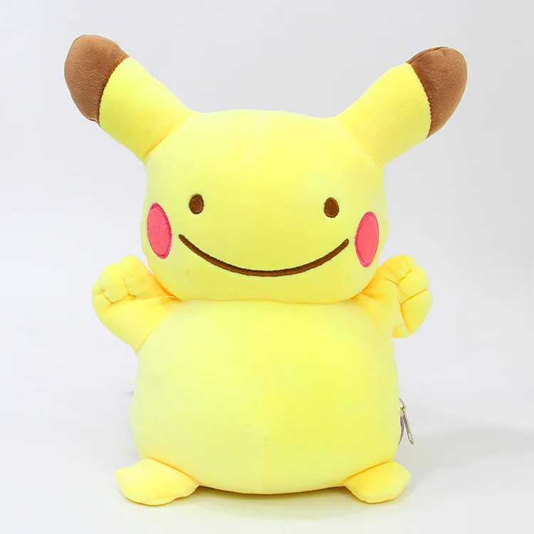 25 см подушка плюшевые куклы Пикачу животное чучело Bulbasaur Ditto Charmander Squirtle карманные животные плюшевые игрушки для детей
