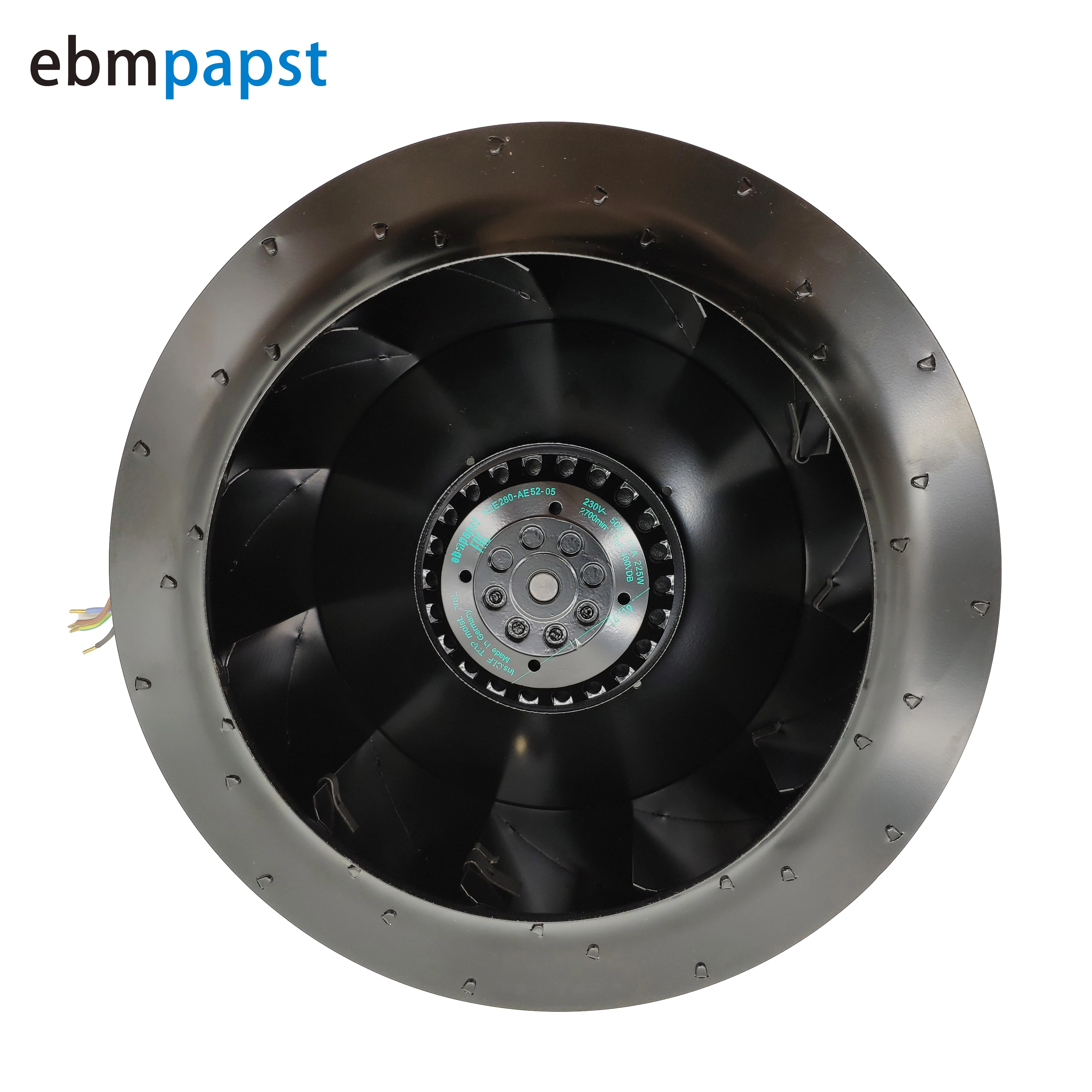 Германия Ebmpapst R2E280 AE52 05 EBM AB инвертор Vacon охлаждающий центробежный вентилятор 225 Вт
