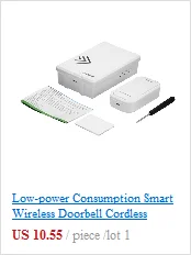 LESHP 1080P беспроводной Wi-Fi батарея кольцо видео дверной звонок HD 2,4G Телефон дистанционного движения PIR двусторонний разговор домашняя сигнализация безопасности дверной Звонок