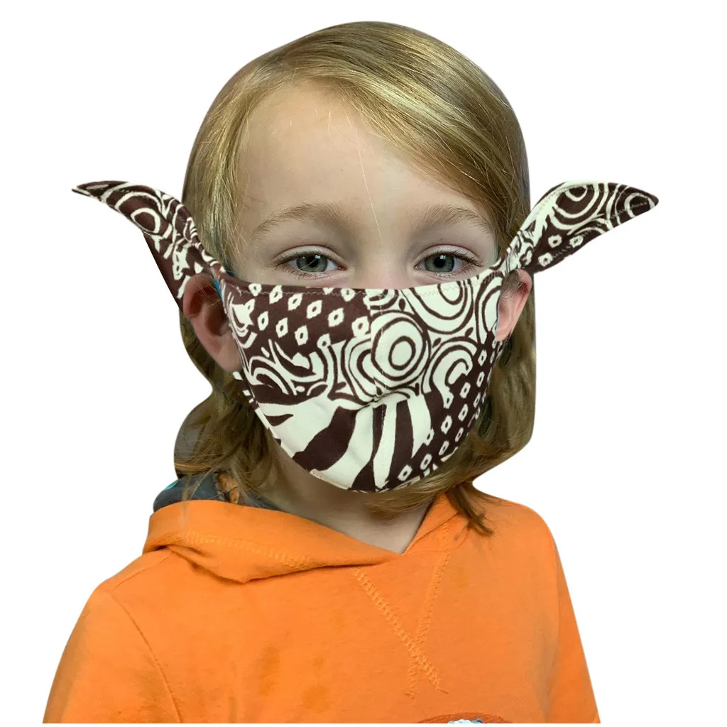 kid Funny Print Outdoor Bandana Face Mask Sunscreen Balaclava Ski Motorcycle Helmet Neck Cover Ride Warm Windproof Face Bandana
